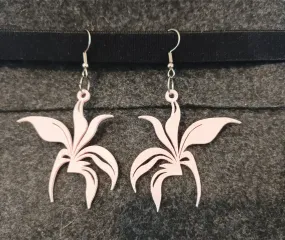 Elegant flower earrings
