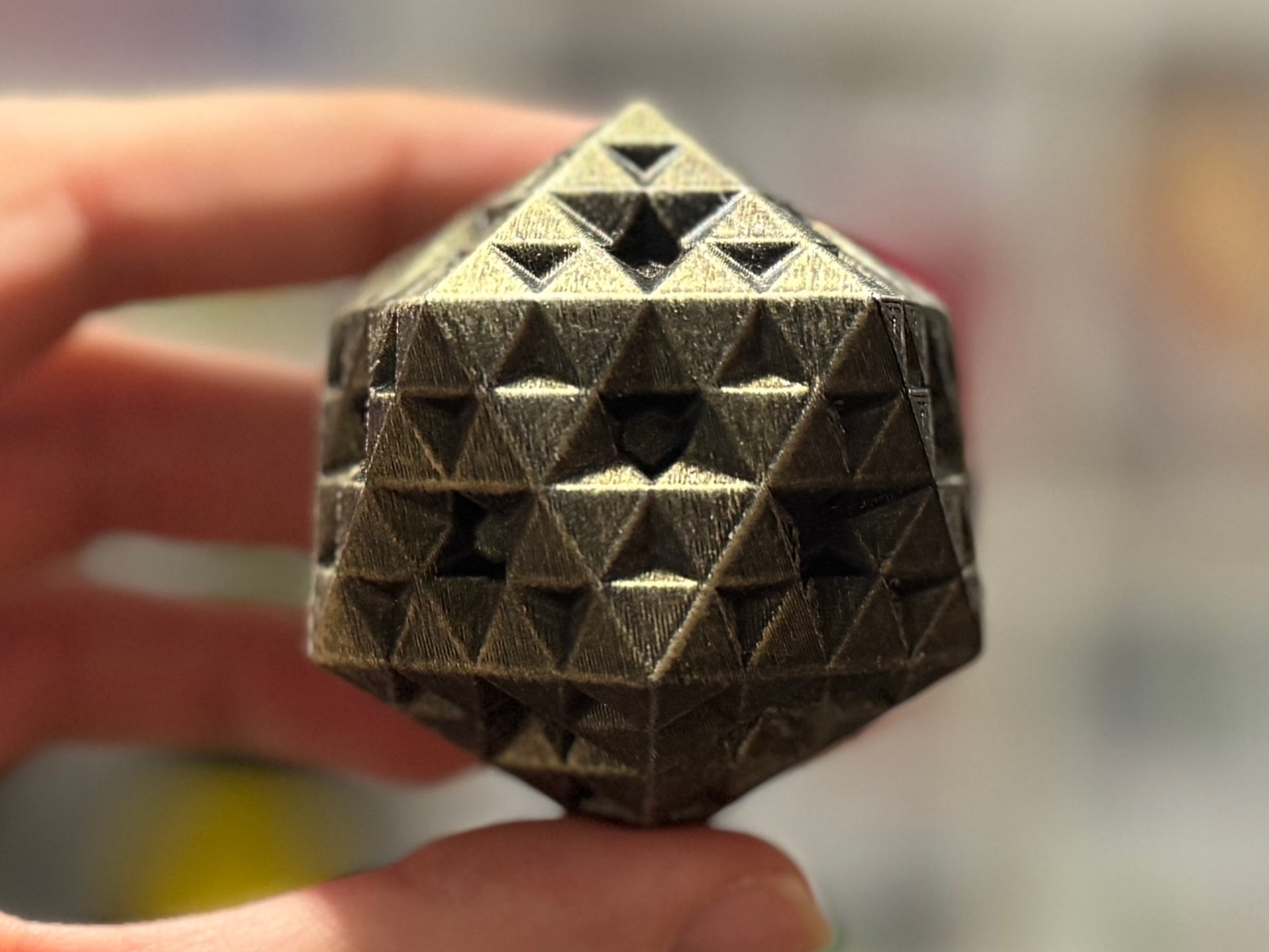 Sierpiński Icosahedron - Level 2