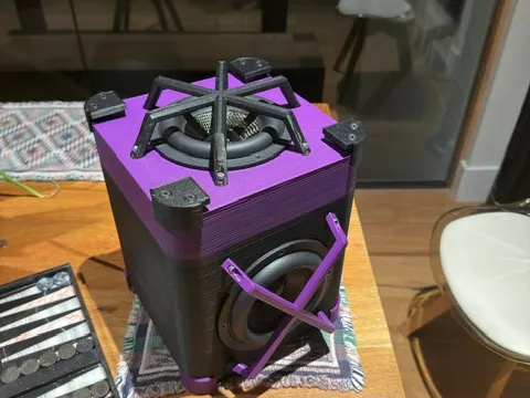 Tempest Nexus - Compact Subwoofer with tunable frequency suitable for car/small room