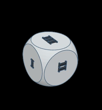 Dice (Roman Numerals)