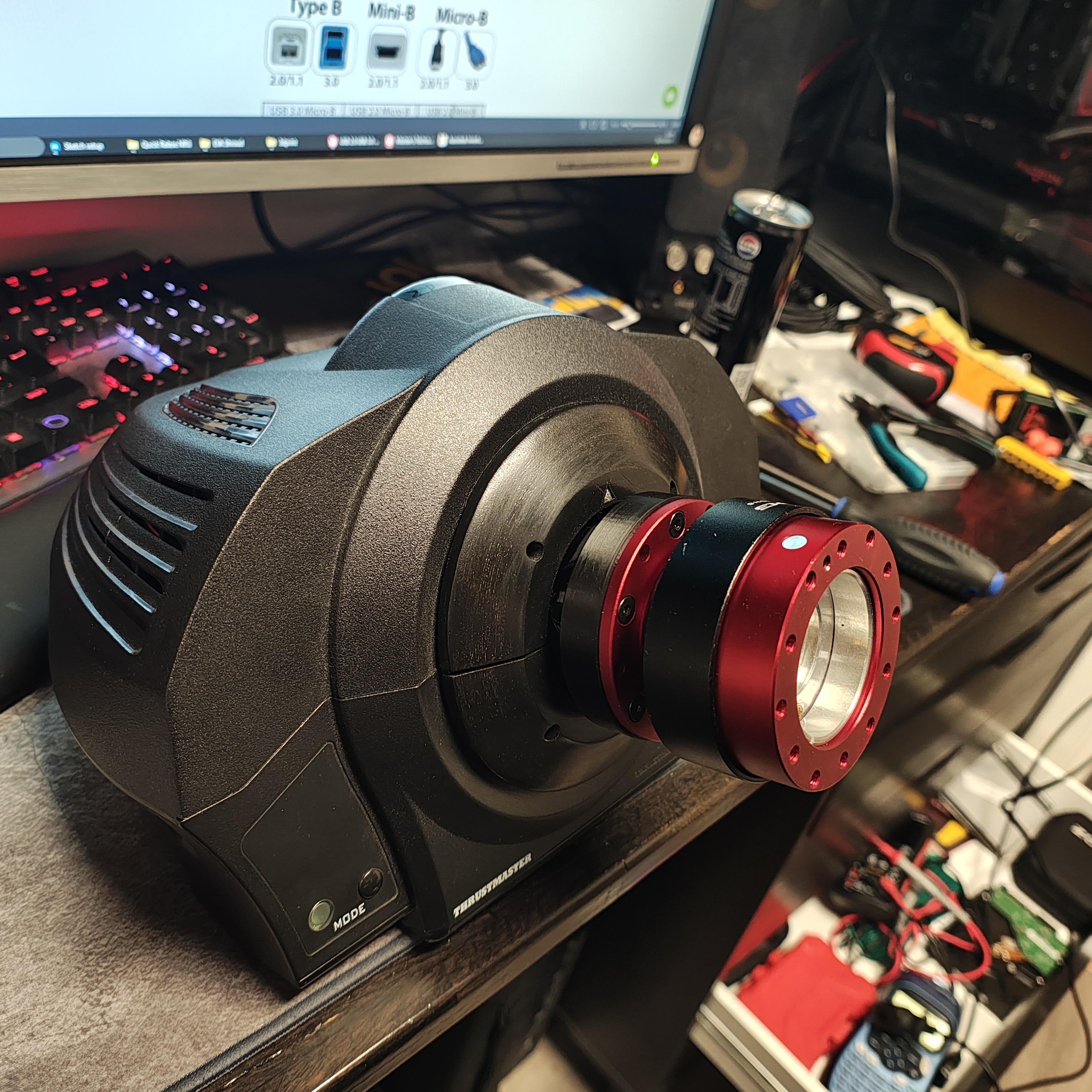 Paddle shift button box for sim wheel — thumbnail 7