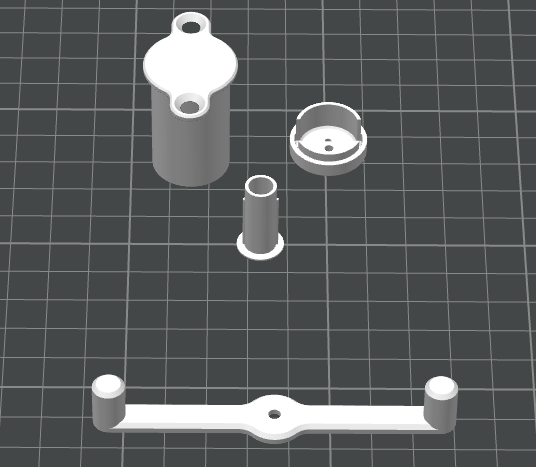 Aqara T1 Recessed Housing - 8mm magnet holder