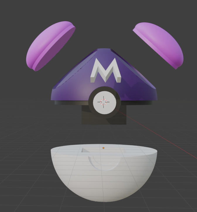 Miniatura 4 do modelo 3D Master Ball