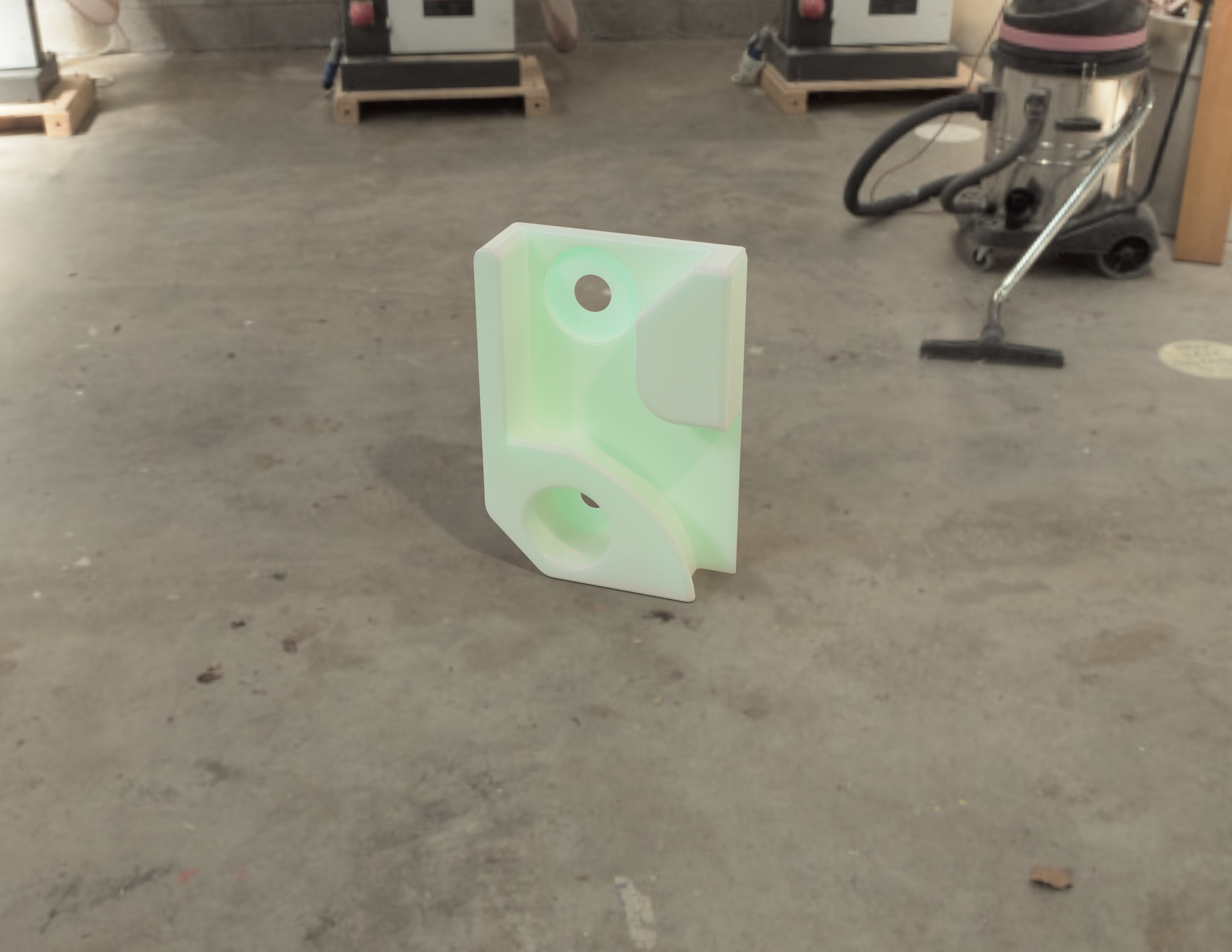wire-brush holder for multiboard (t-screw)
