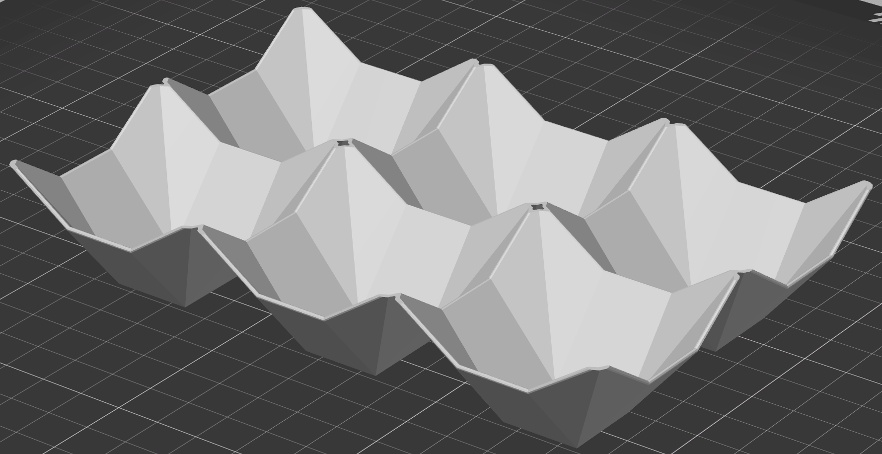 Simple egg tray