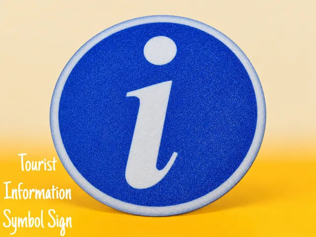 Tourist Information Symbol Sign