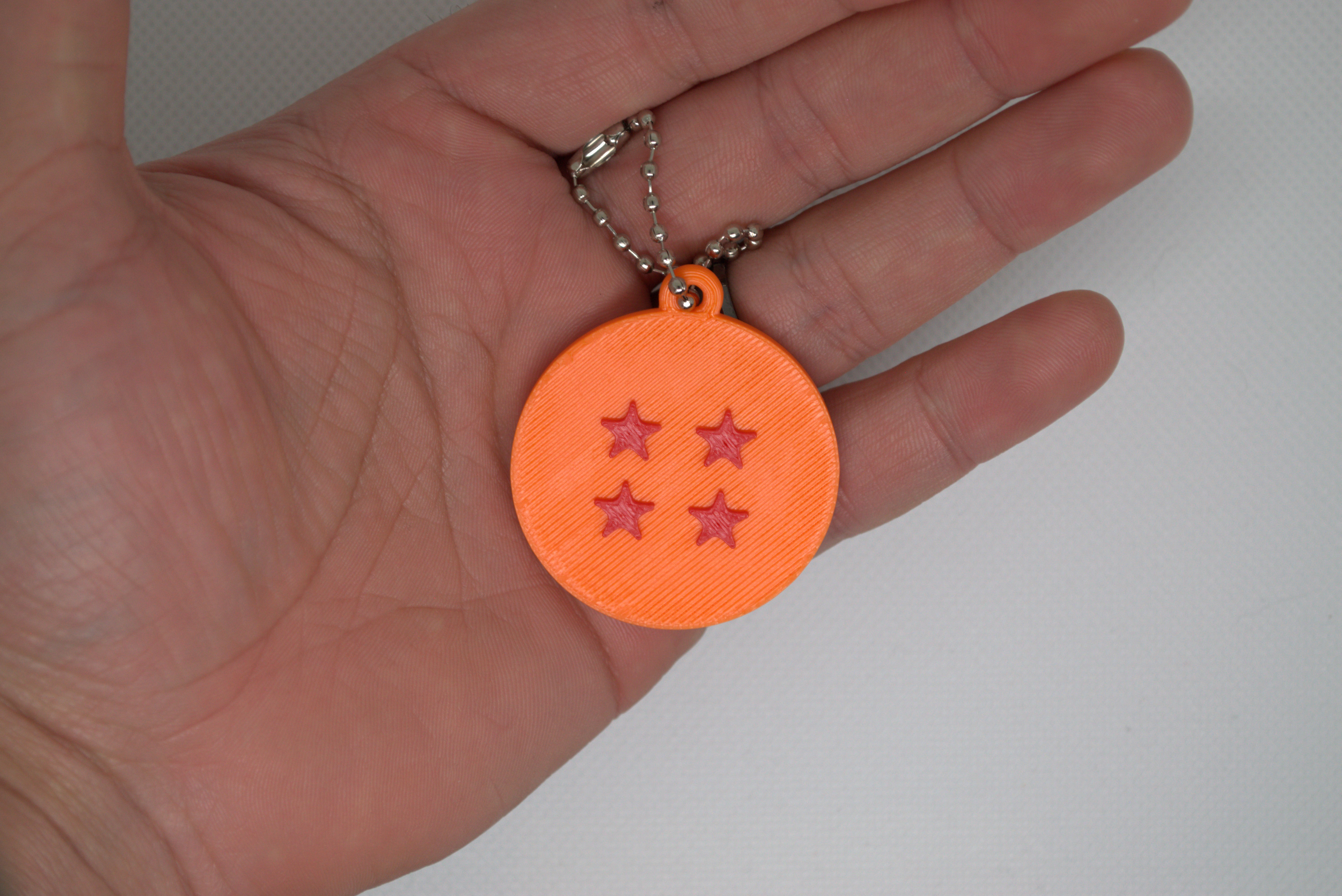 Dragonball With 4 Stars keychain