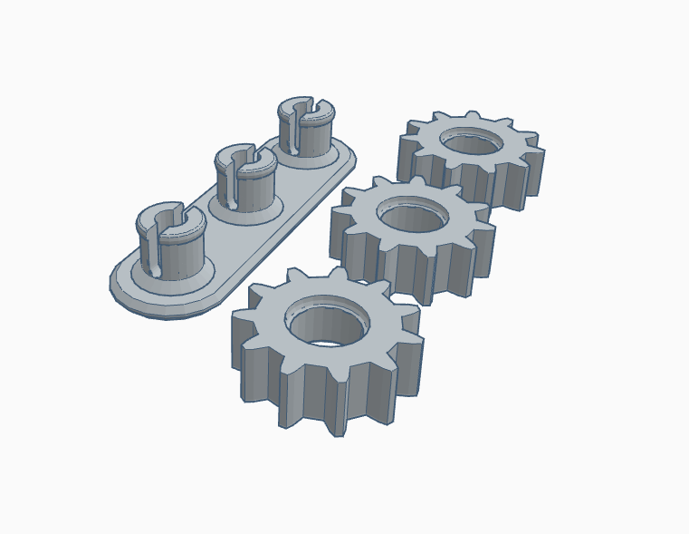Fidget gear toy