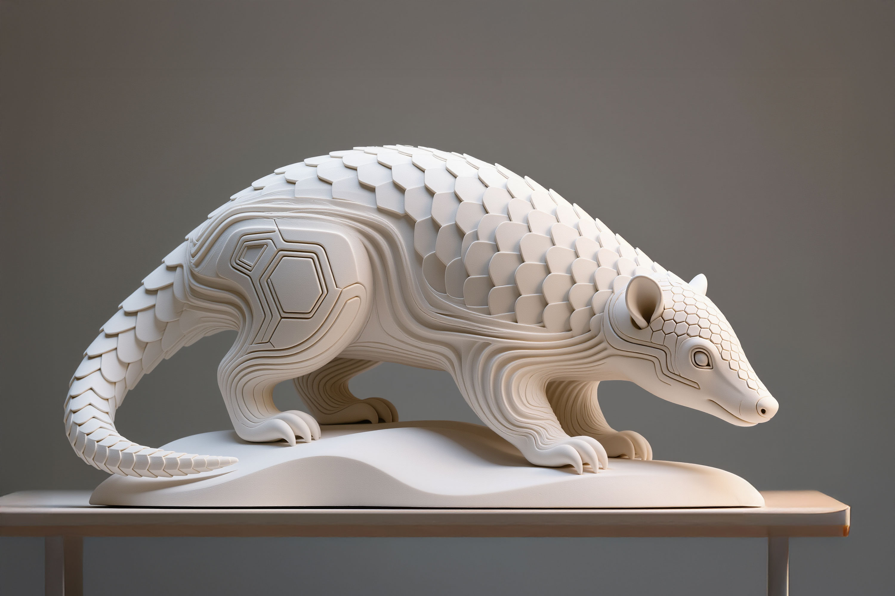 Schuppentier, Hexa Sculpture
