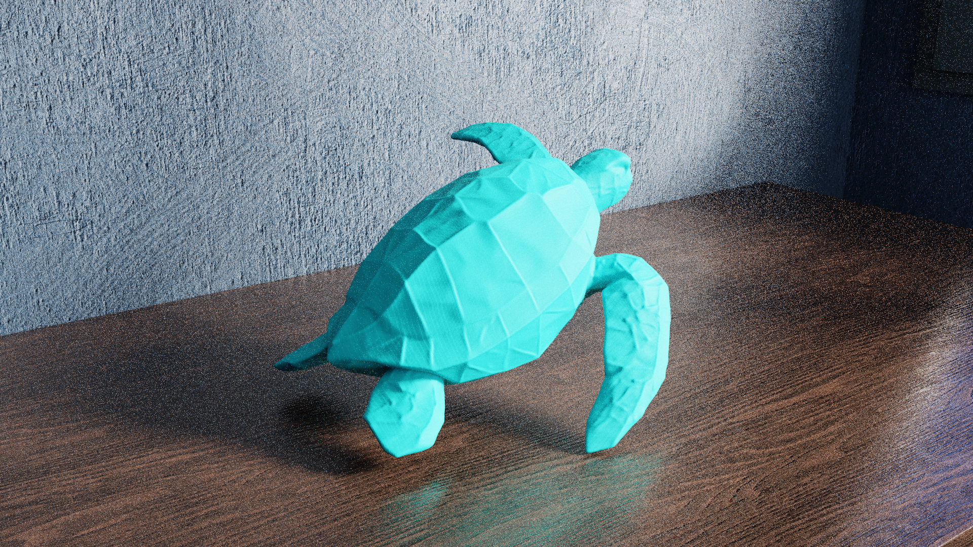 Miniatura 2 do modelo 3D Low Poly Sea Turtle
