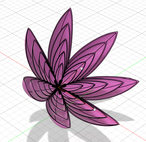 High detail flower