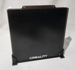 1 Glass + 2 Spring Steel Sheet Buildplate Bed Plate Holder Stand 235mm for Creality K1 and Ender 3/Pro/Neo/v2/v3/S1/5 - Elegoo Neptune 2/2S/2D, 3/Pro, 4/Pro - Flashforge Adventurer 5M/Pro - with Built-in Feet
