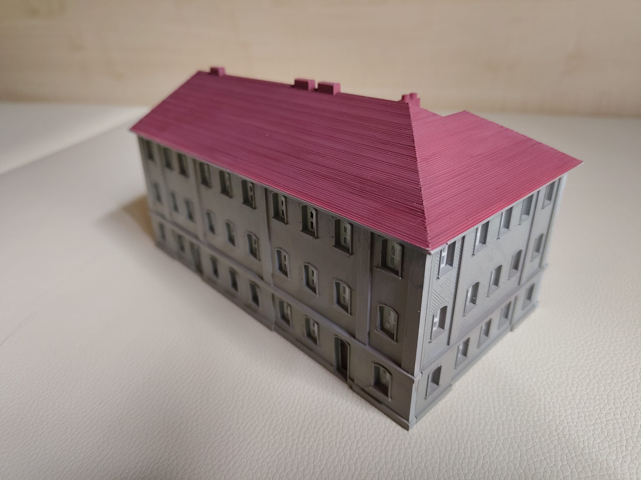 Vienna Inspired N Scale Residential Building
