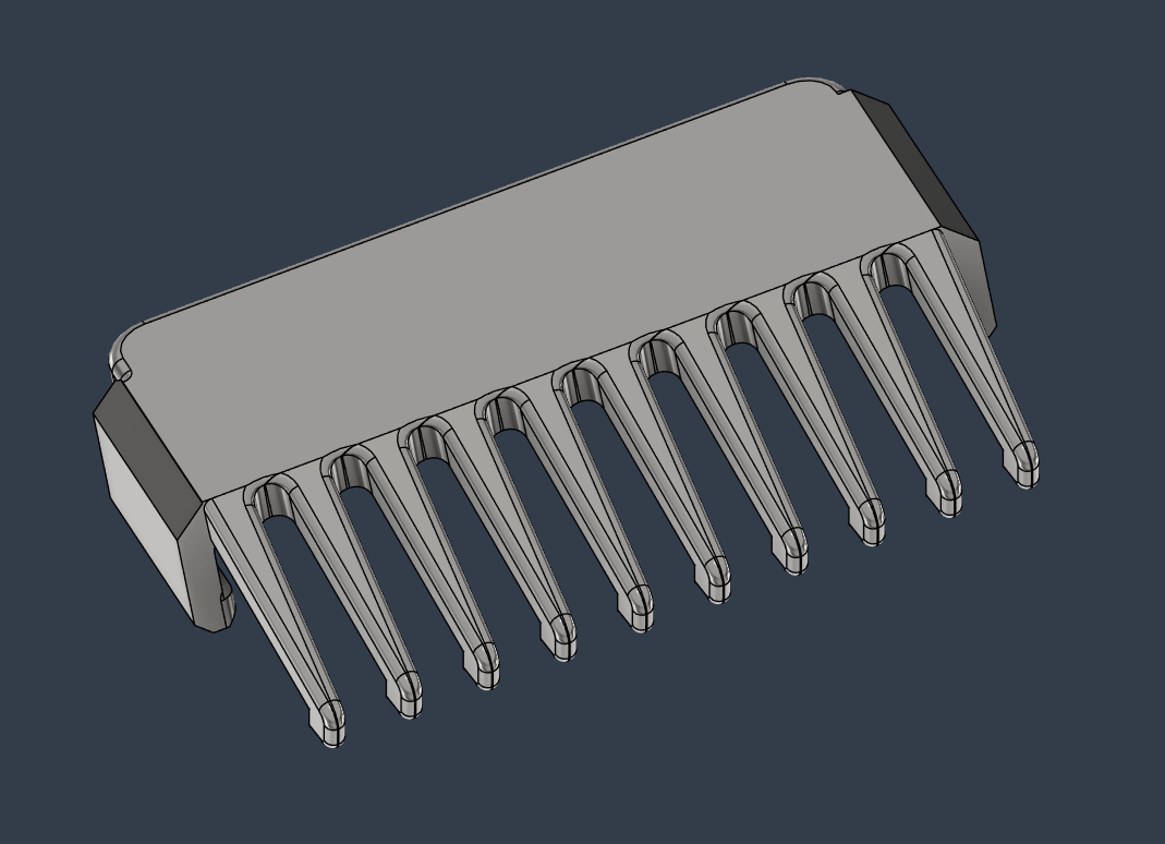 Classic Clippers beard trimmer combe