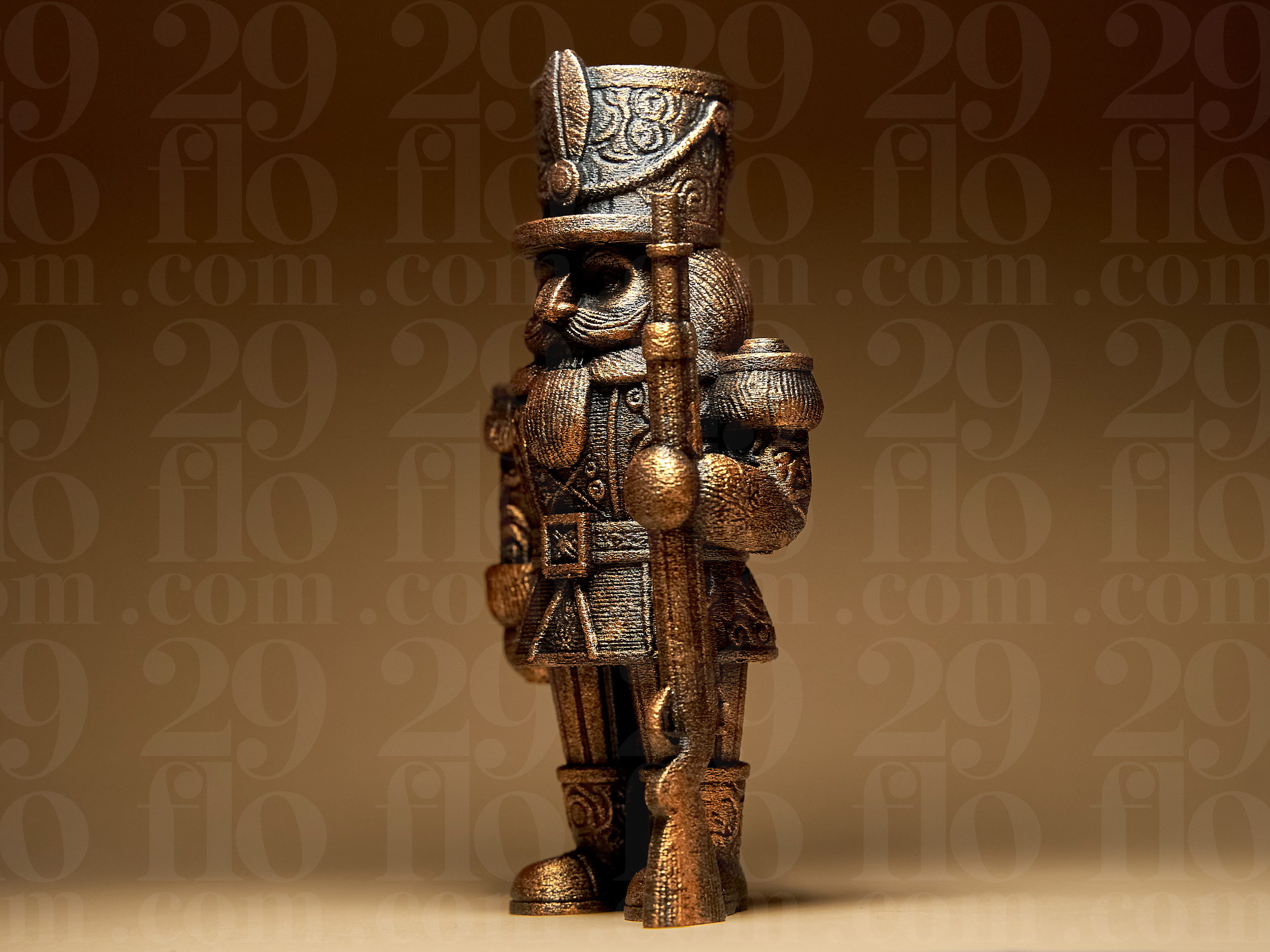 Miniatura 4 do modelo 3D Nutcracker Soldier Decoration
