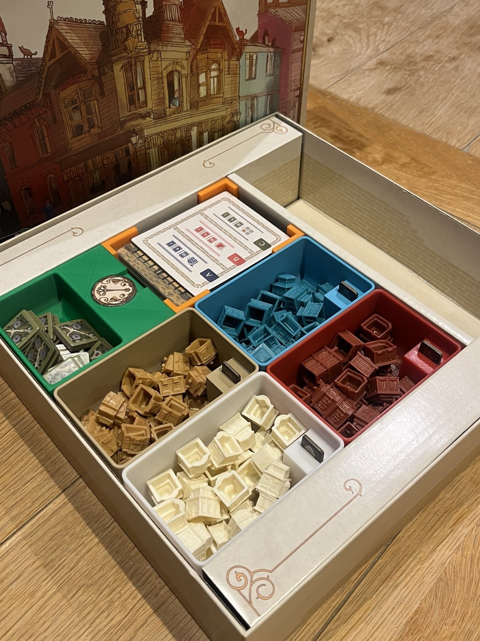 Sunrise Lane insert Reiner Knizia