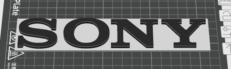 Sony logo for office \ workshop