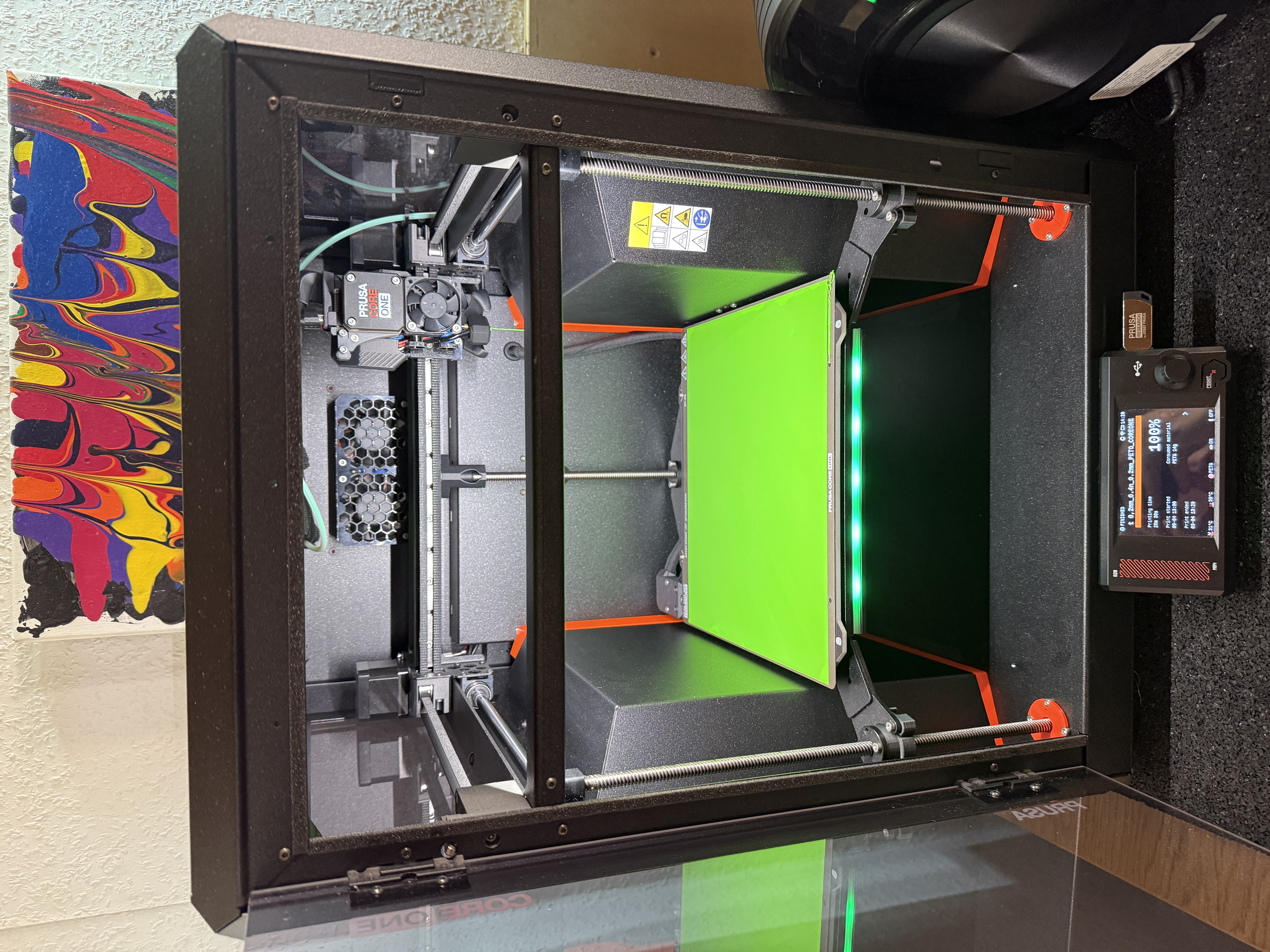 First Layer Test – CORE One – Multiple Layer Heights