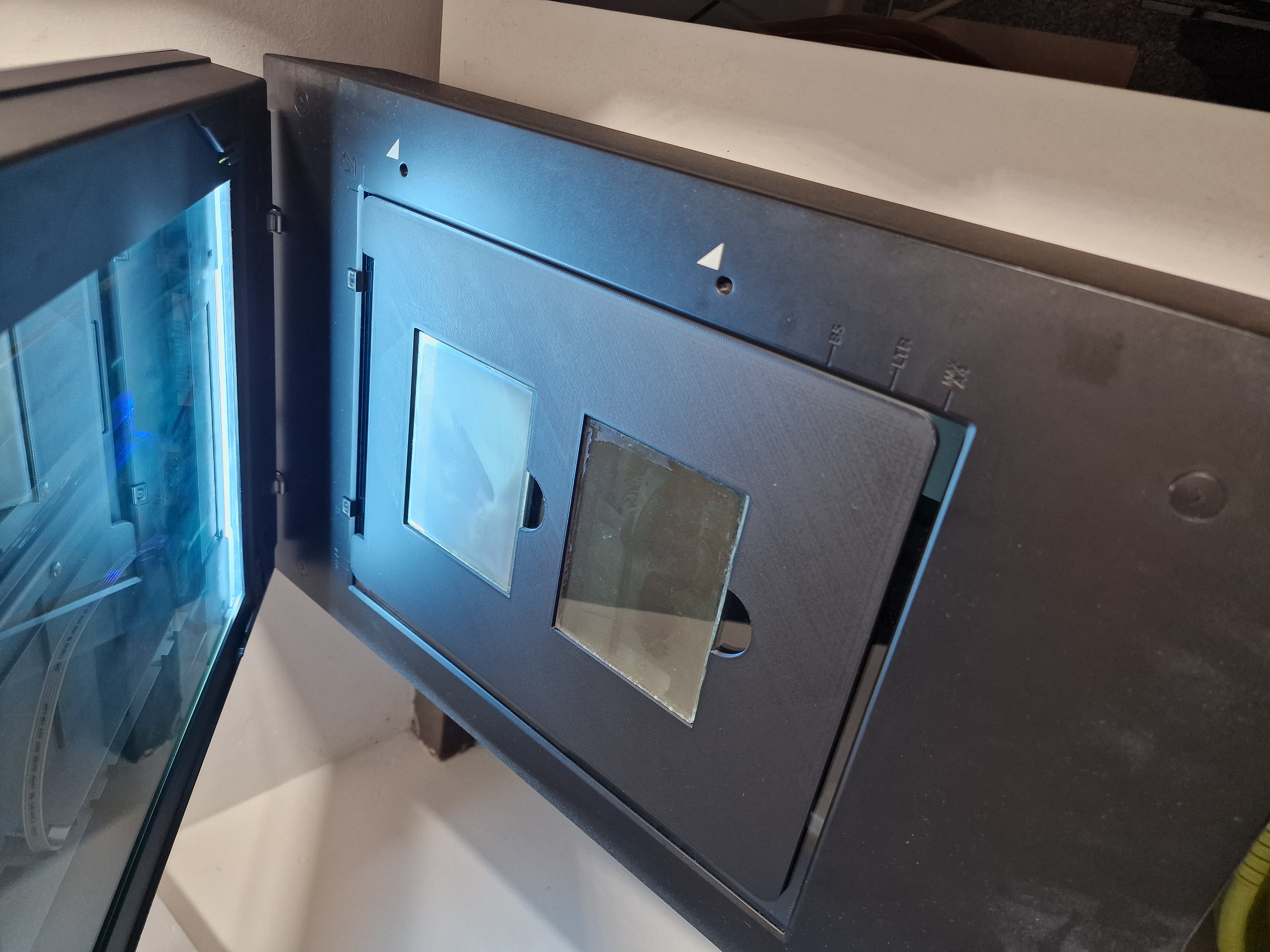 3.25 X 4.25 Glass Plate Holder for Flatbed Scanner