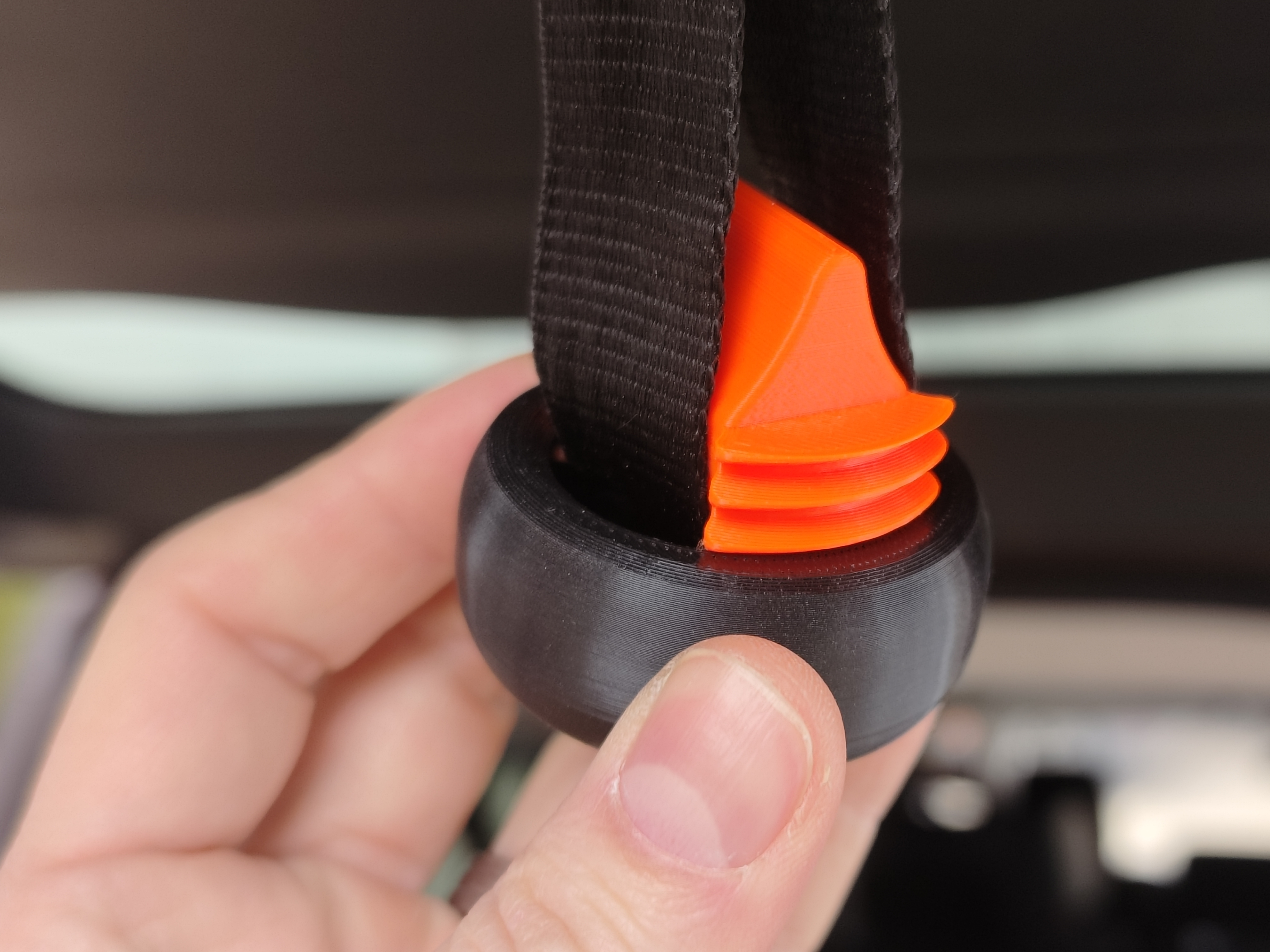 Miniatura 5 do modelo 3D Car boot strap loop grip