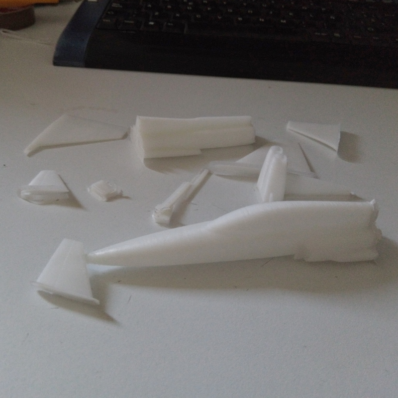 Easy to print F-5 Tiger aircraft scale model (1/64) by Luis Fernando ...