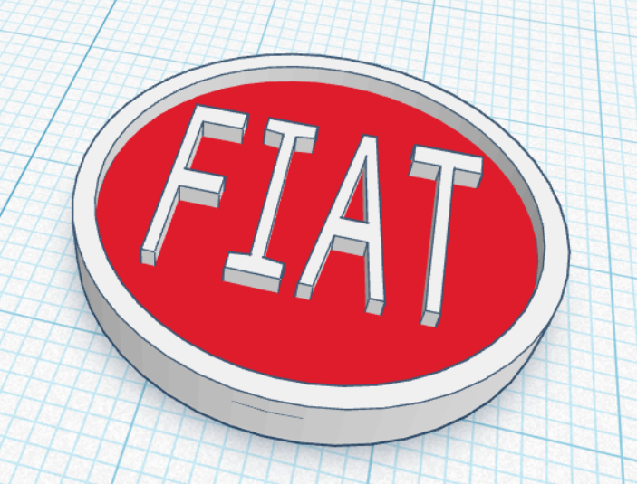 FIAT-LOGO KEYCHAIN