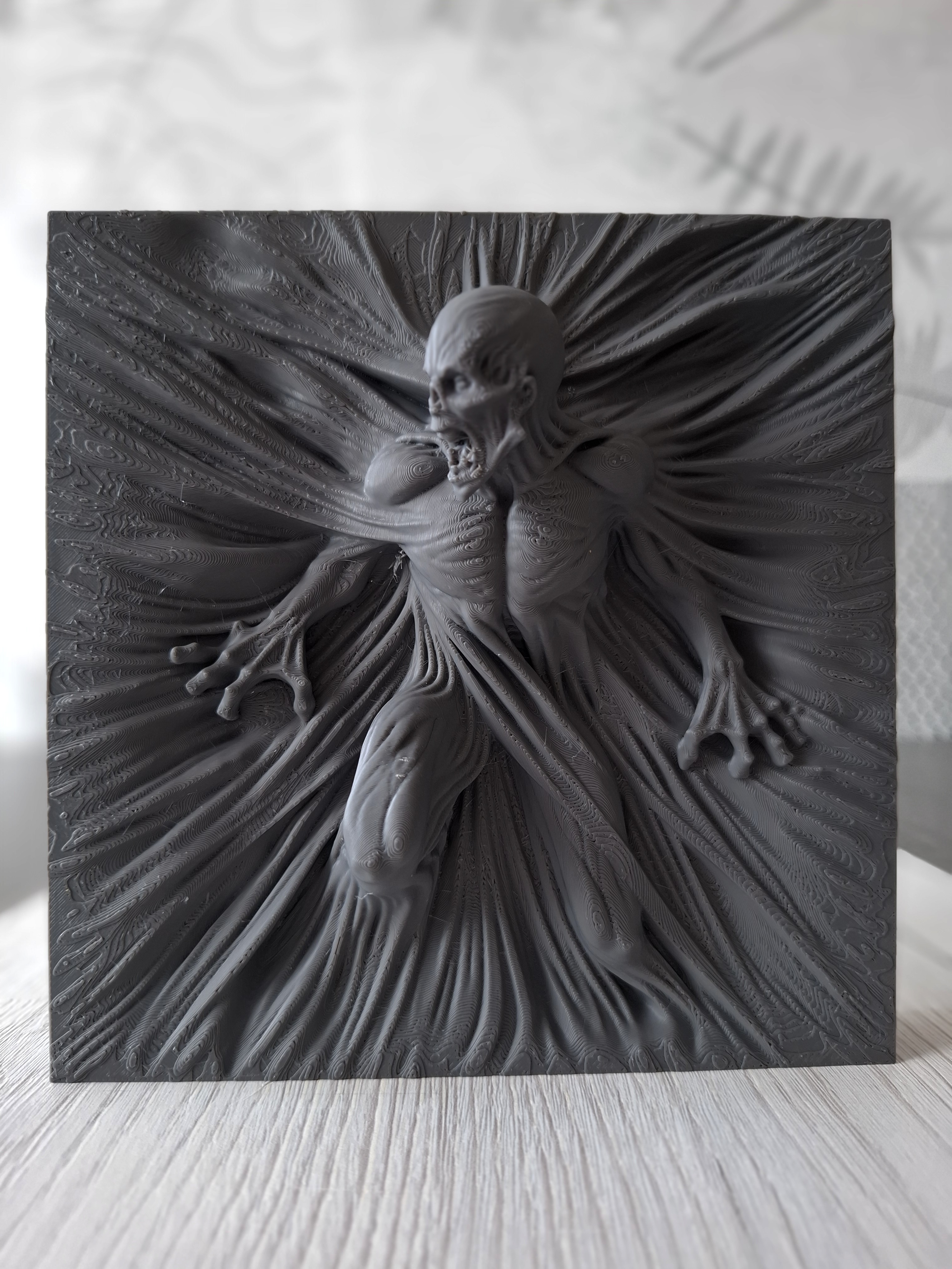 Emergence 4 - Relief Sculpture