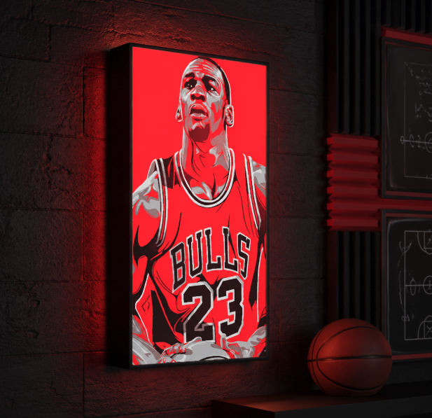 Chicago Basketball No. 23 LED Lightbox