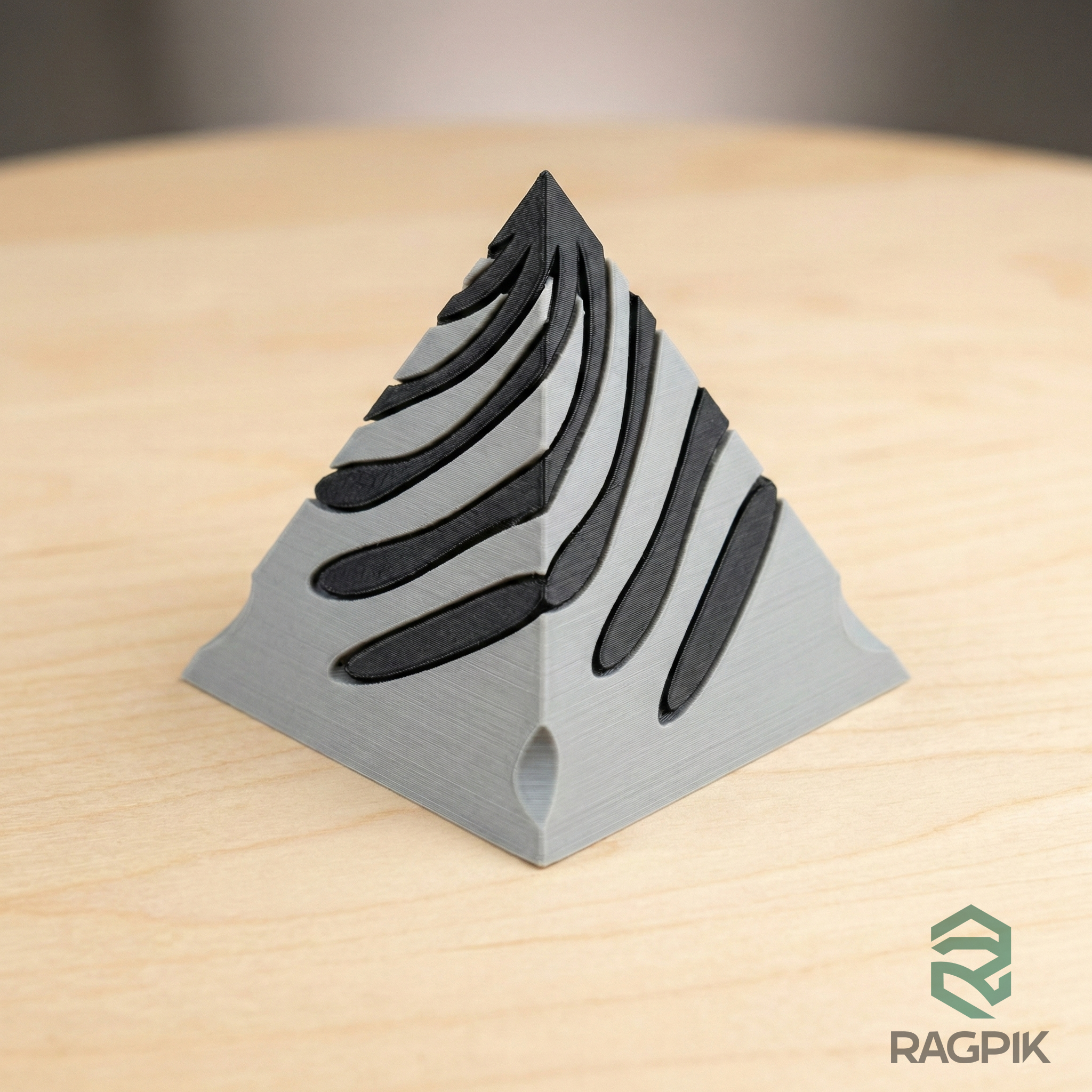 Spiral Fidget Toy Pyramid
