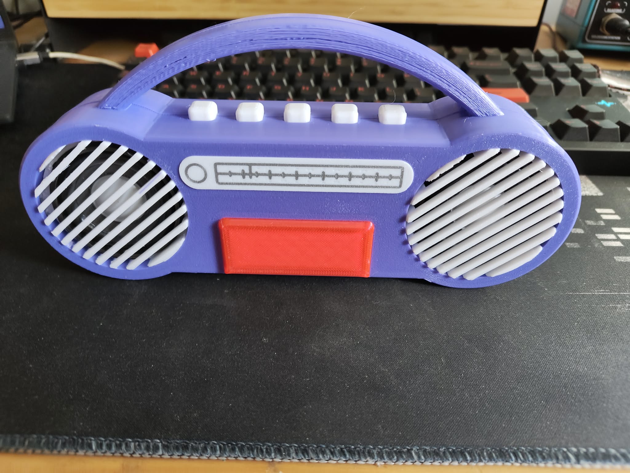 Kid-Friendly Bluetooth Speaker Shell Boombox