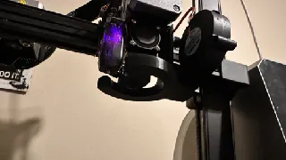 Surround Cooling Duct for Ender 3 V3 SE - 5015 Fan Upgrade