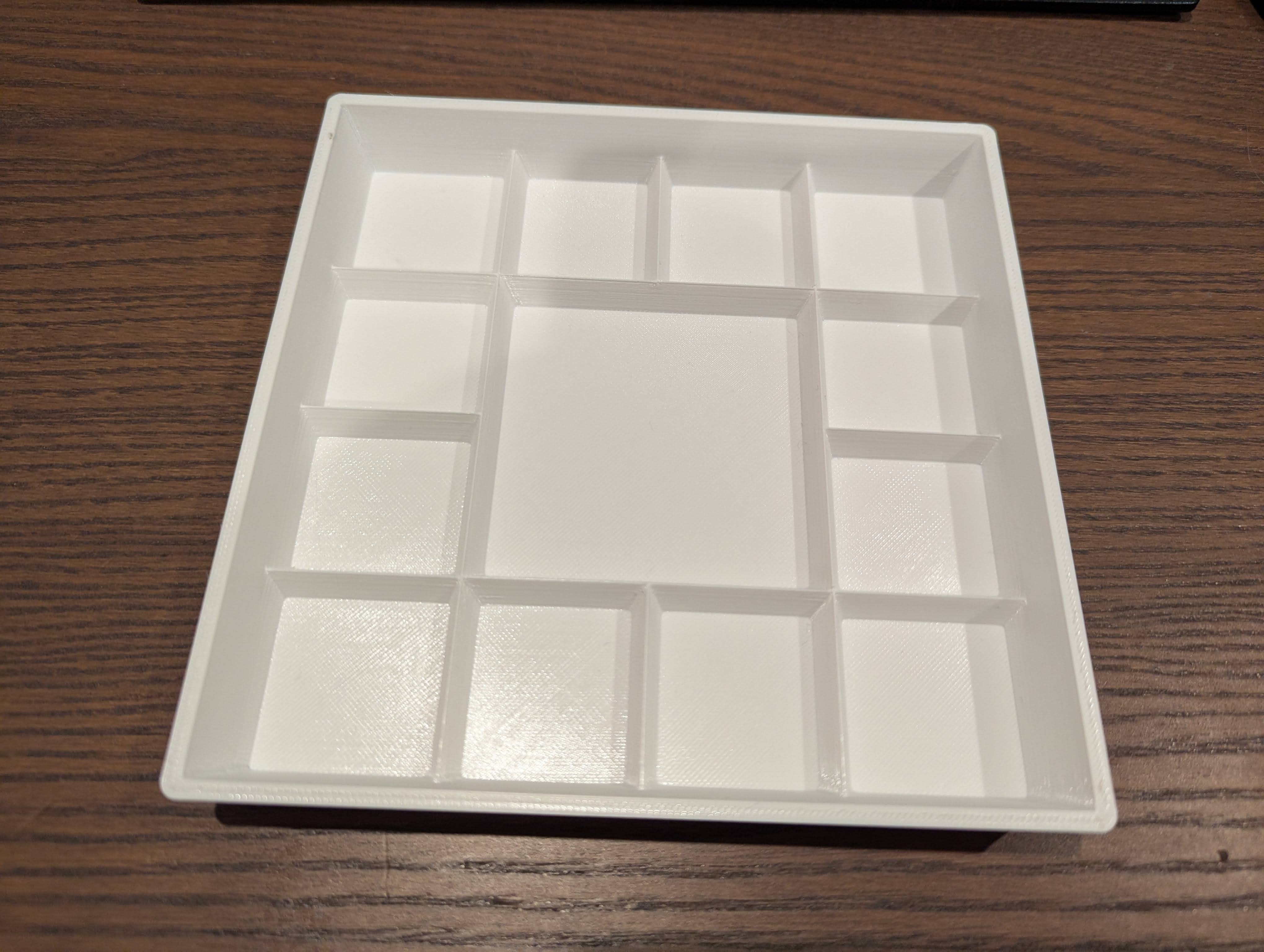 Invertebrate Sorting Tray (for field samples, microscopy, imaging)