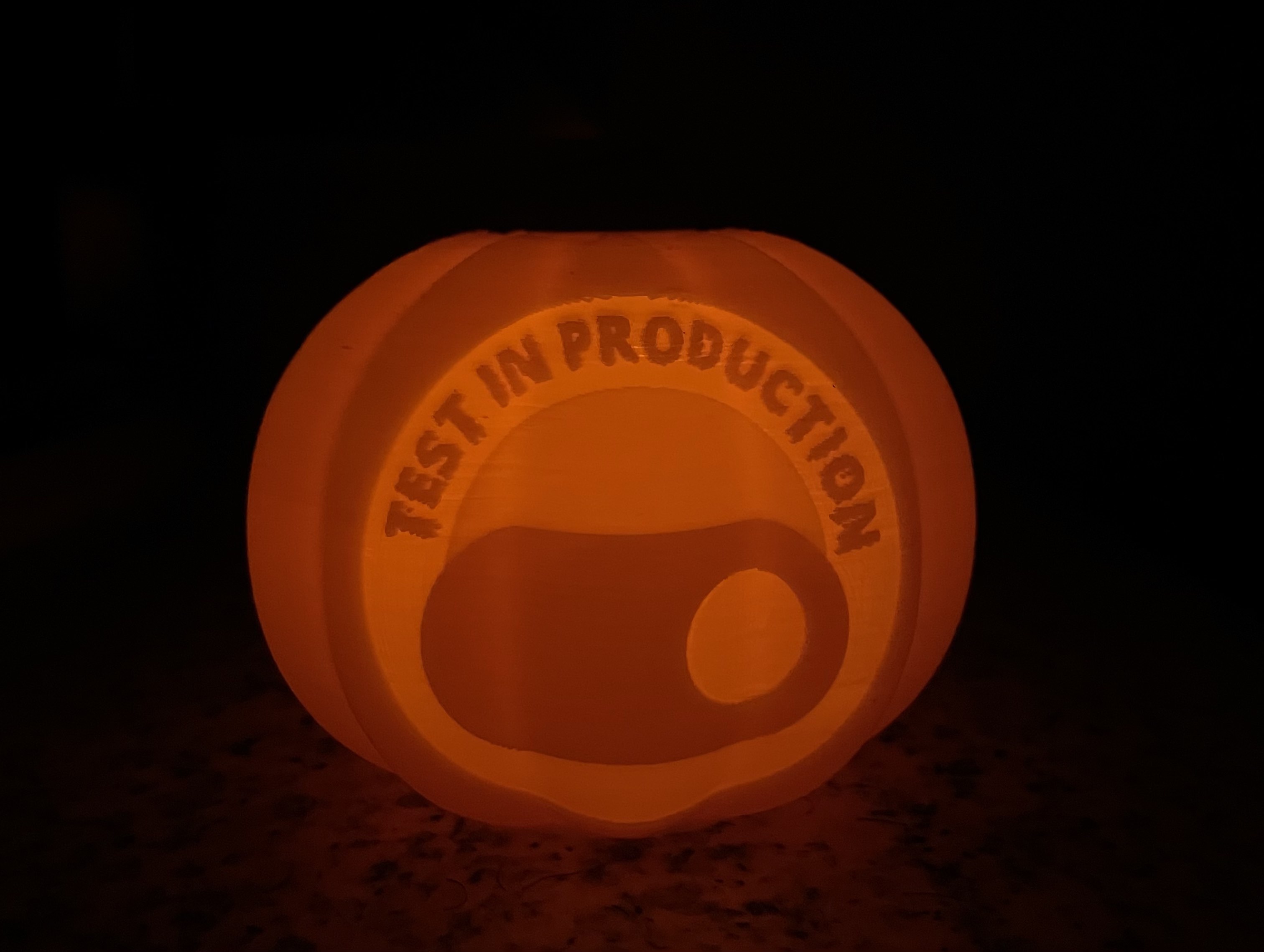 Test In Production Jack O' Latern