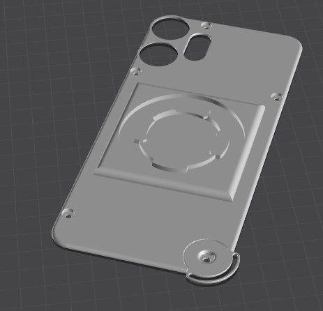CMF Phone 2 Pro MAG Quad Lock 3D model thumbnail