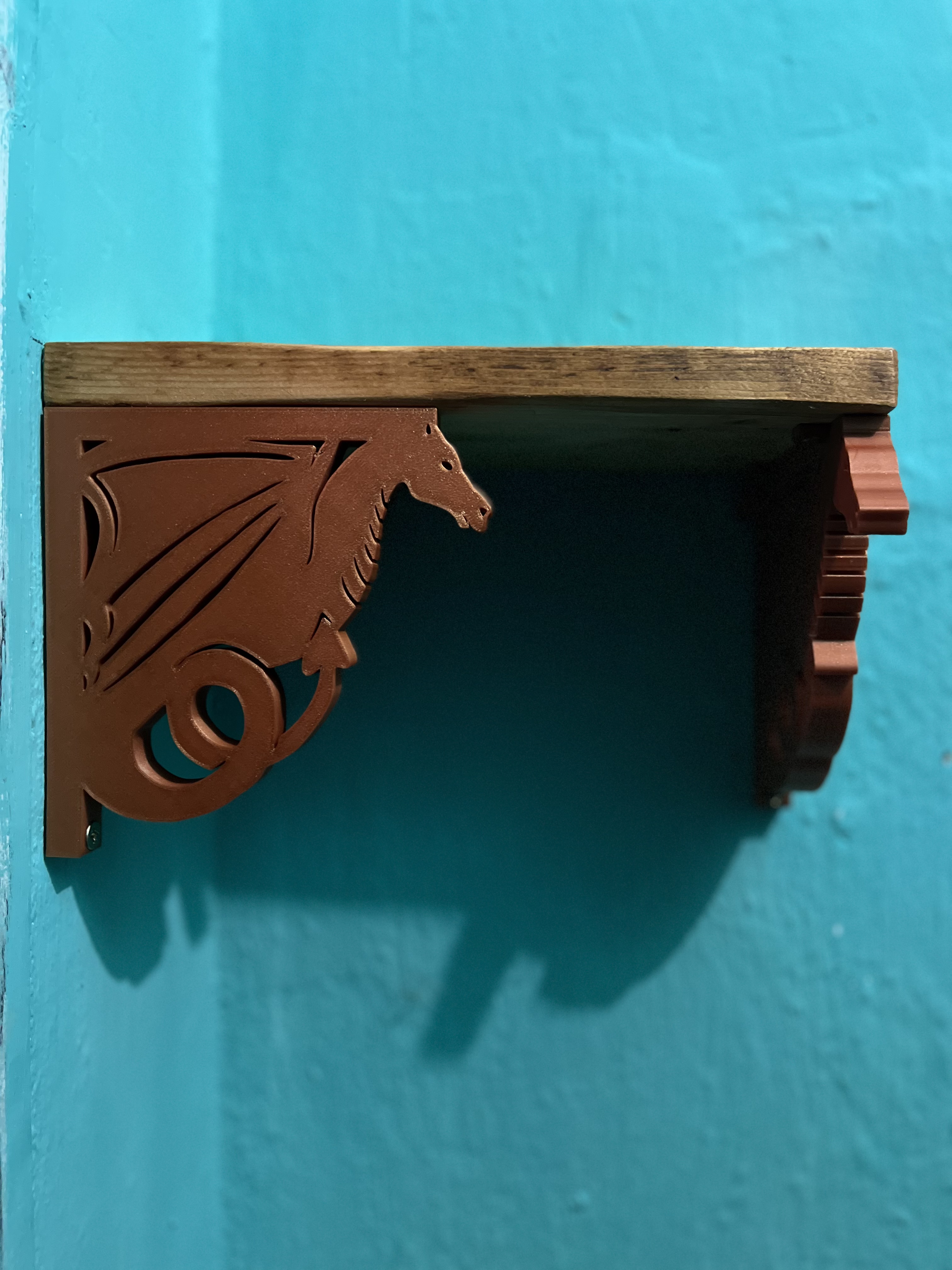 Dragon shelf holder