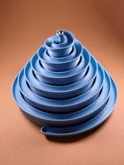 Spiral marble run