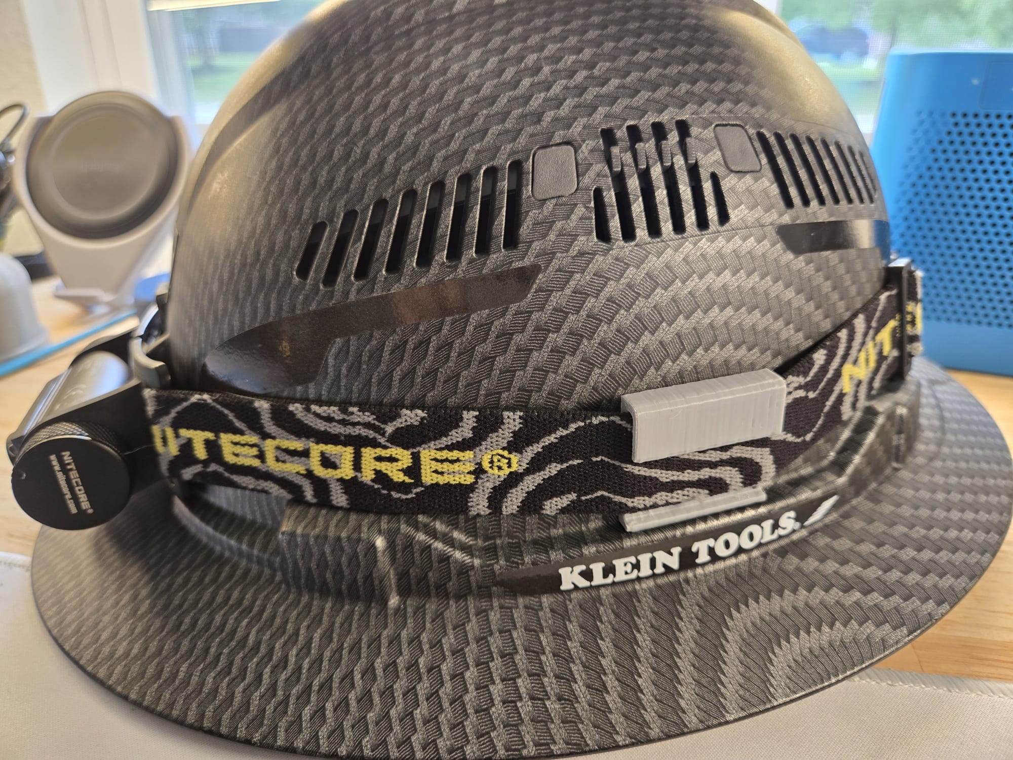 Klein Hardhat Headlamp Band Clip