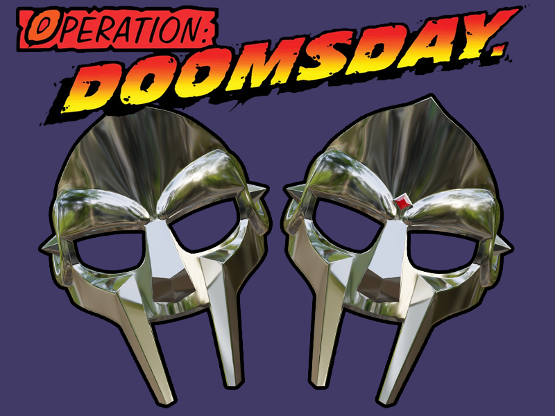 MF DOOM Mask