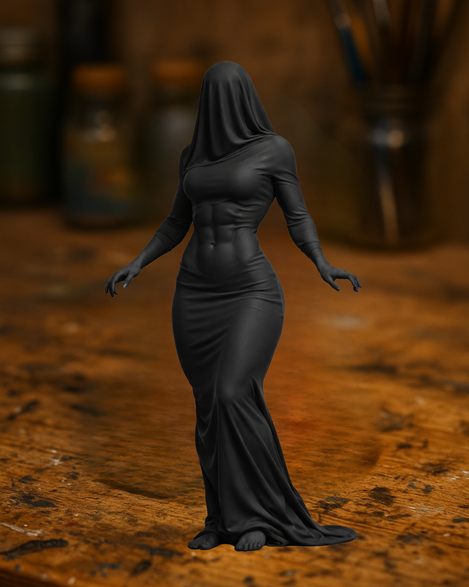Veiled Ghost Figure – Silent Presence #2
