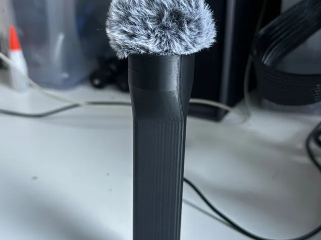 Handheld Interview Mic Holder for TNW A37 Wireless Mic