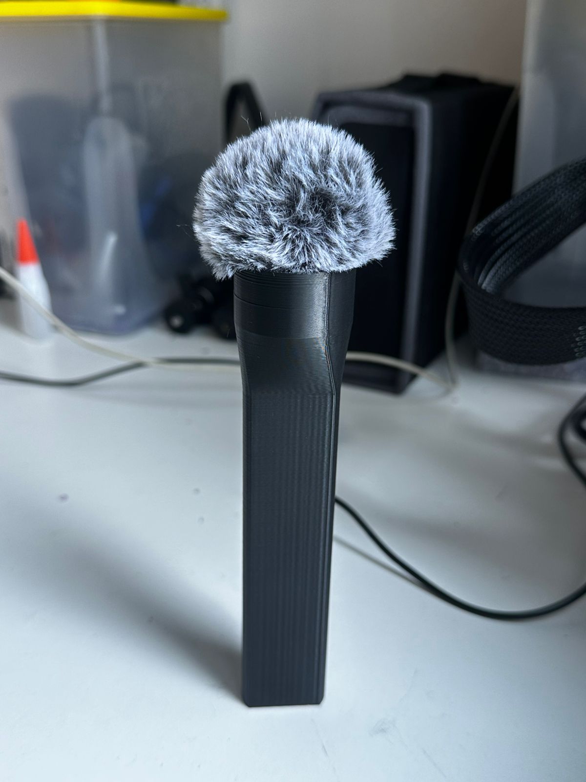 Handheld Interview Mic Holder for TNW A37 Wireless Mic