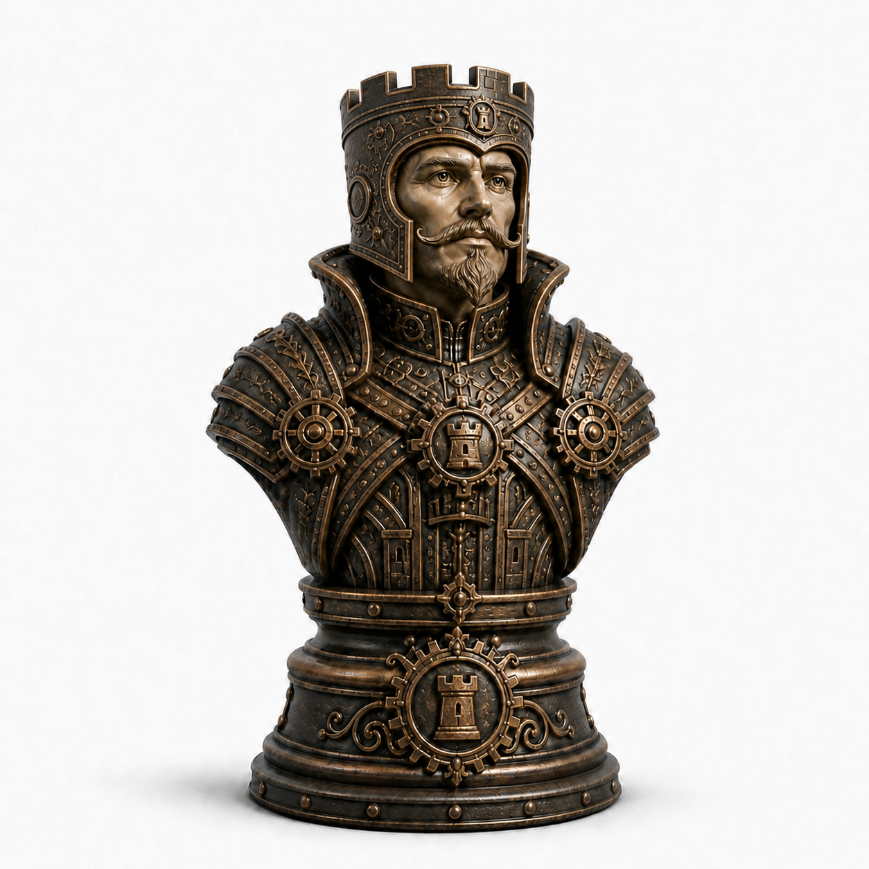 Miniatura 6 do modelo 3D Gothic Chess Set