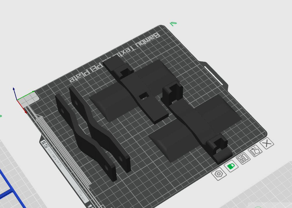Vertical venator wall mount