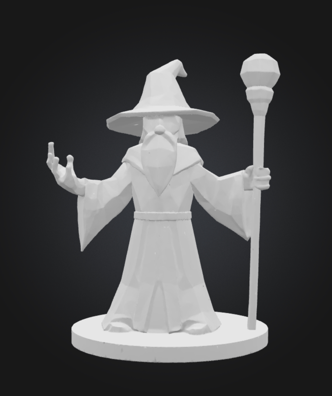 Low Poly Wizard