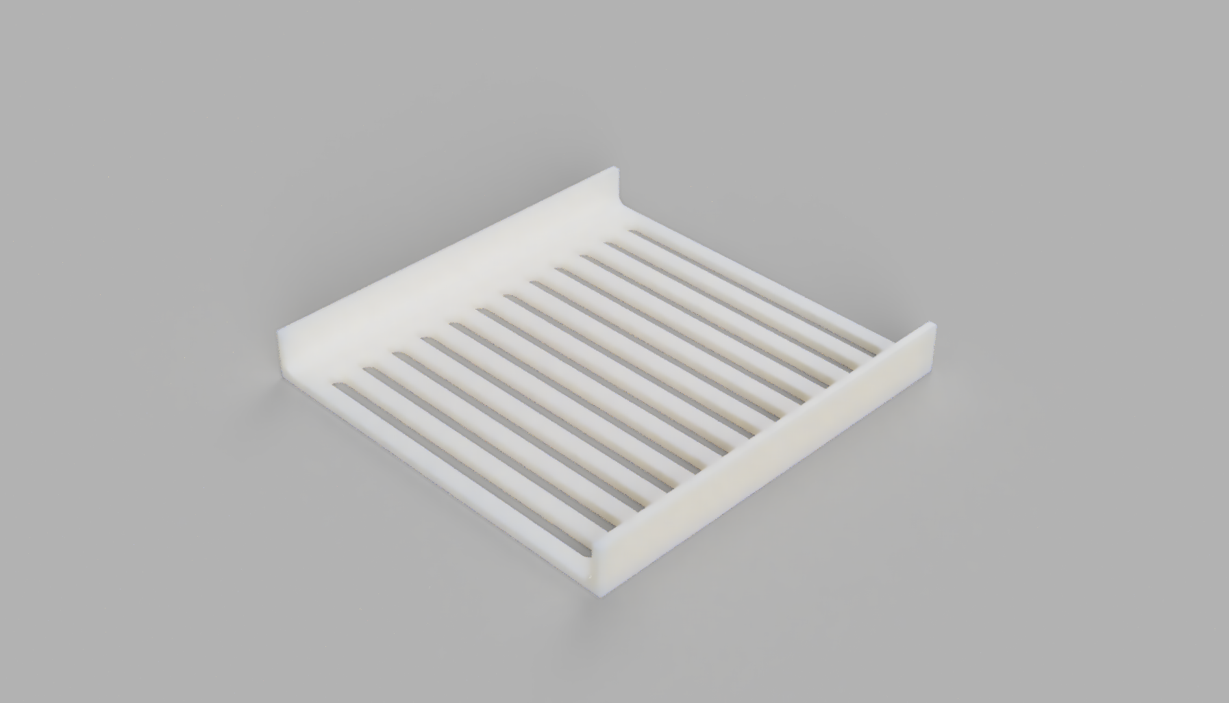 Cutting board organizer 3D model