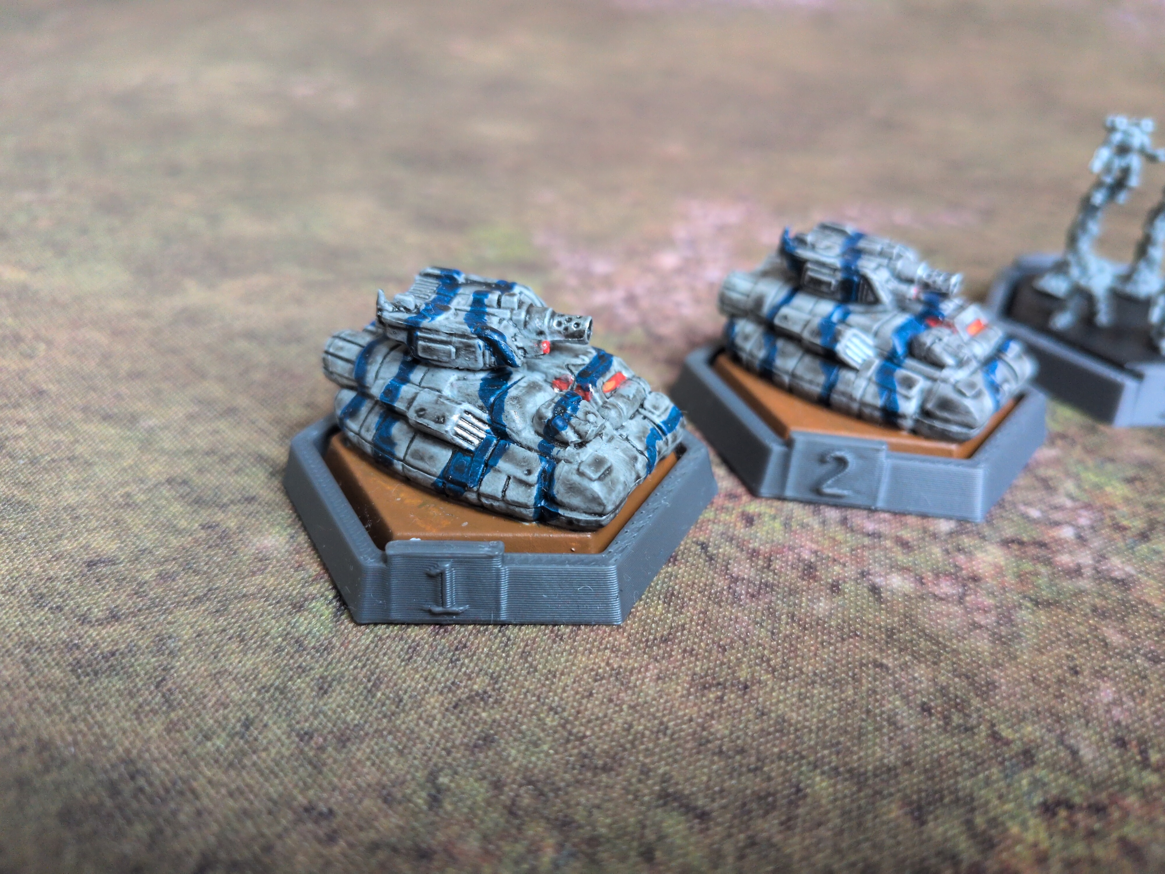 Battletech numbered hex stand — thumbnail 3