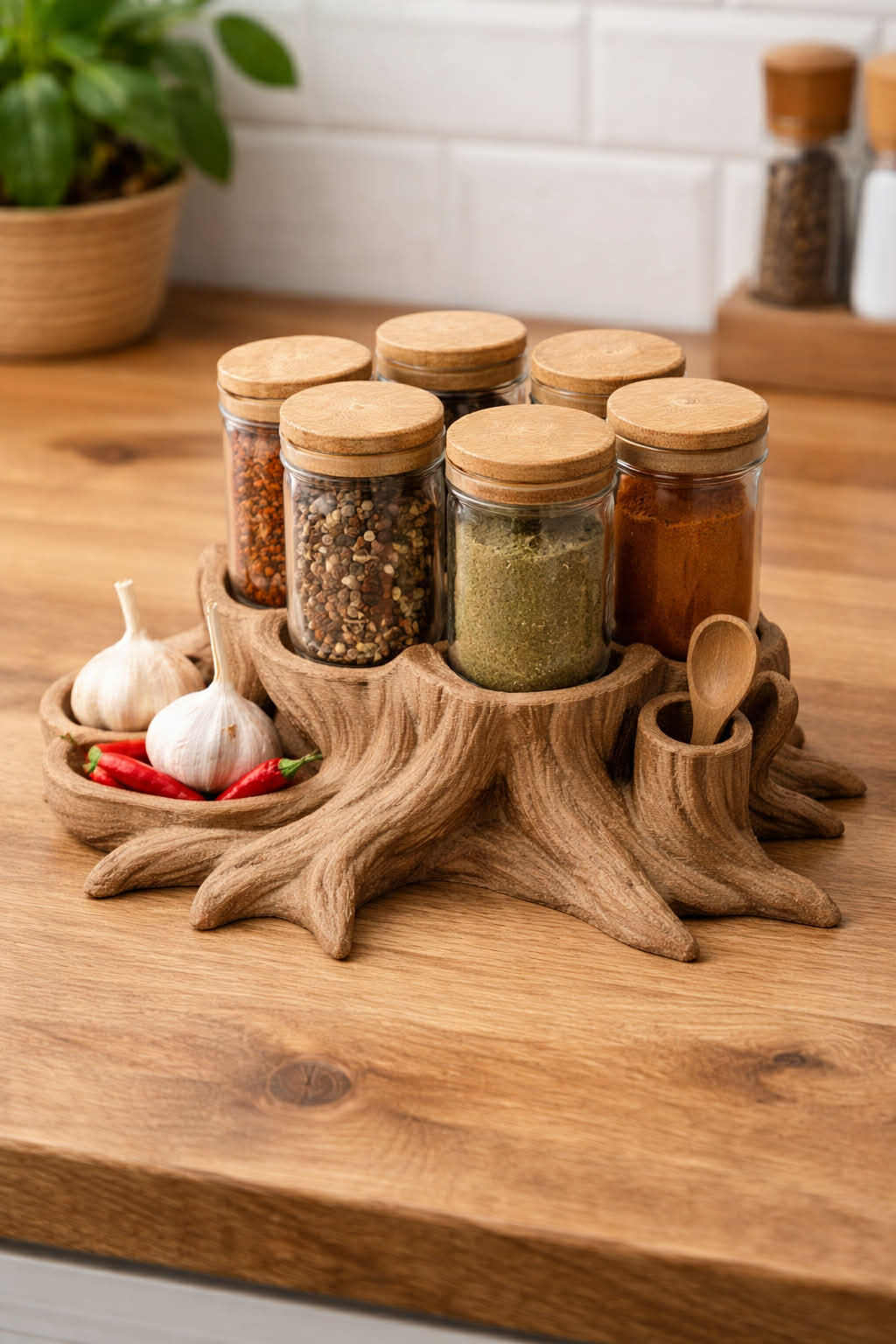 Roots of Flavor – Premium Spice Rack