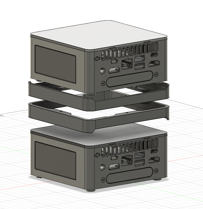 NUC stacking bezel