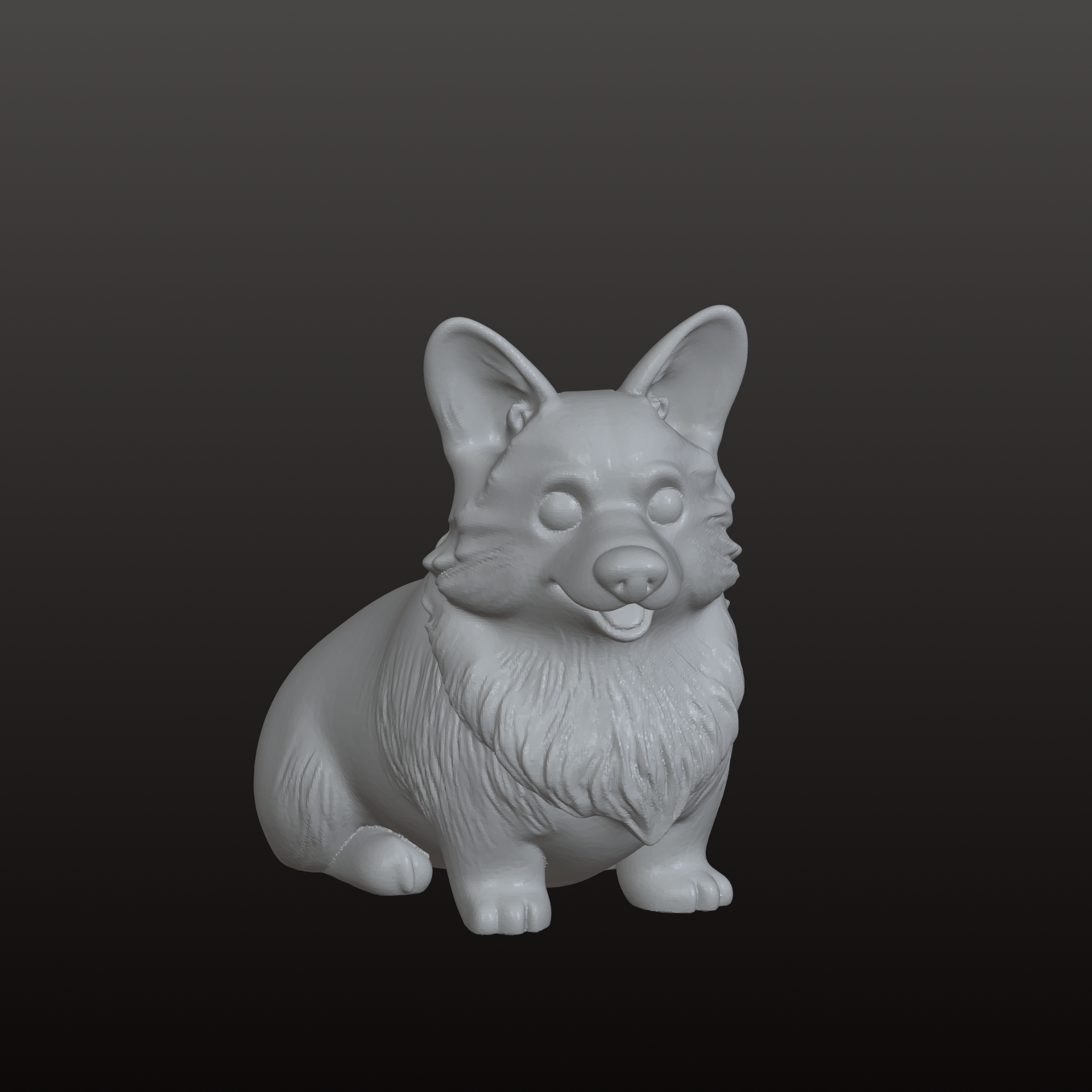 Miniatura 4 do modelo 3D Corgi