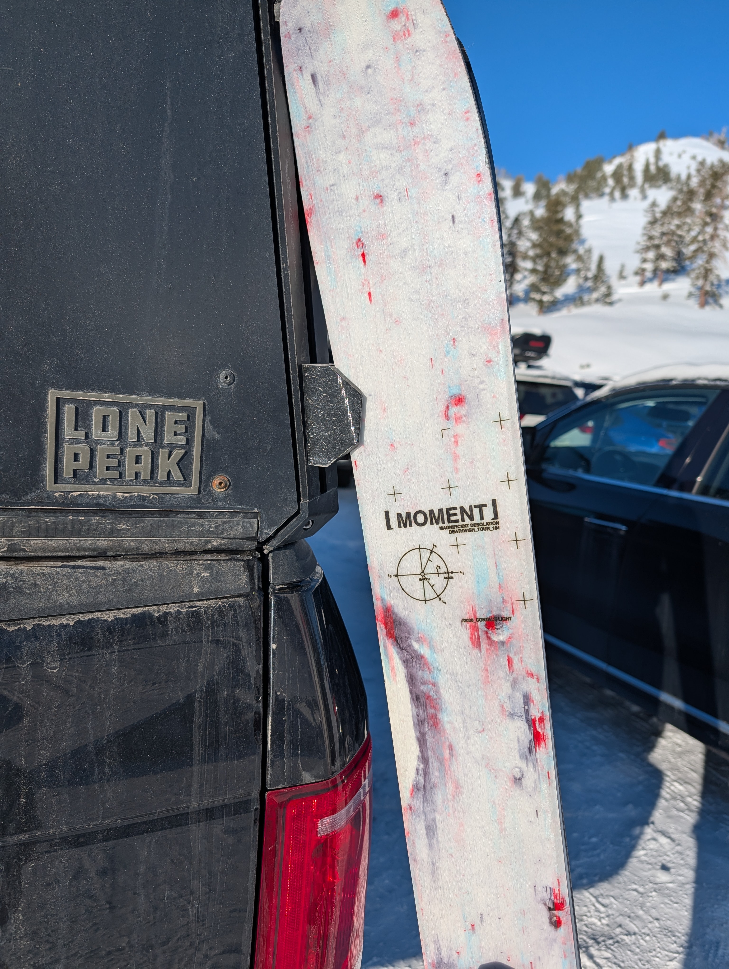 Lone Peak Camper Ski Lean Holder